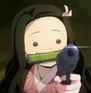 Sticker from Kamado Nezuko