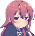 😑 emoji 烏丸千歳 Telegram sticker 9 of 74