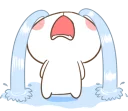🐽 emoji TuaGom Puffy Bear and Rabbit by TORA JUNG Telegram sticker 16 of 79