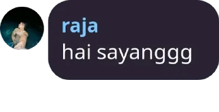 Sticker from raja ganteng