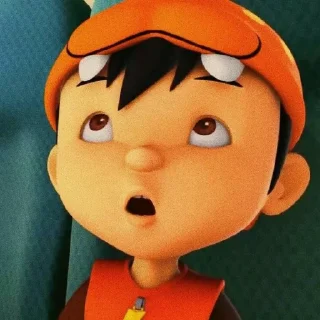 🐻 emoji boboiboy asya yg buat Telegram sticker 8 of 10