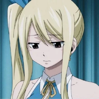🍋 emoji lucy heartfilia - @munguttikel Telegram sticker 6 of 16