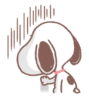 💬 emoji @gmoue Snoopy Telegram sticker 18 of 29