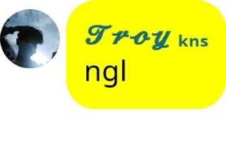 ✊ emoji stix ni troy Telegram sticker 24 of 75