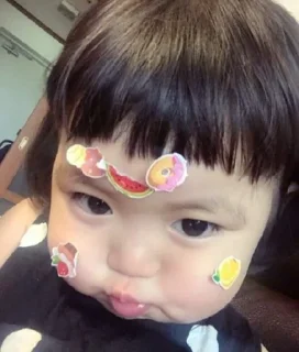 😾 emoji Baby Pack Tia<3 • @anjaspakeks Telegram sticker 11 of 120