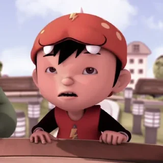 🚲 emoji @lilbebekuromi : Boboiboy % Telegram sticker 22 of 35