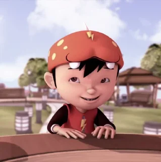 🚲 emoji @lilbebekuromi : Boboiboy % Telegram sticker 23 of 35