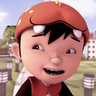 🚲 emoji @lilbebekuromi : Boboiboy % Telegram sticker 11 of 35