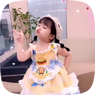 💃 emoji ࿐  @Stickersbag ࿐ Cute Girl Telegram sticker 21 of 51