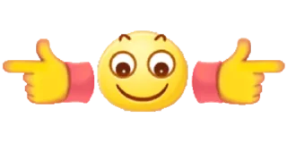 👈 emoji 抖音手势表情包 @Katak66 Telegram sticker 6 of 14