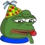 🎉 emoji Pepe @trystickers Telegram sticker 7 of 49