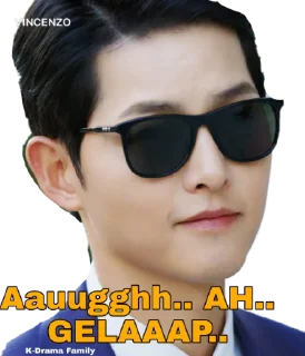😎 emoji Vincenzo Telegram sticker 13 of 20