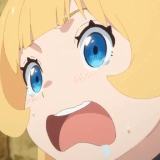 🥺 emoji @sticker_freehk 姫様“拷問”の時間です Telegram sticker 18 of 50