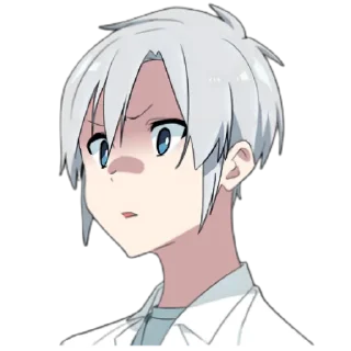 😧 emoji Ghost Boy | @AnimeMyCouple Telegram sticker 20 of 38
