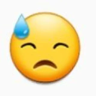 😓 emoji samsung emoji | keju Telegram sticker 18 of 83