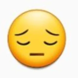 😔 emoji samsung emoji | keju Telegram sticker 17 of 83