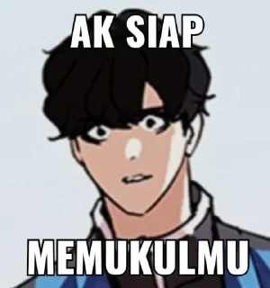☺️ emoji Lookism Telegram sticker 14 of 53