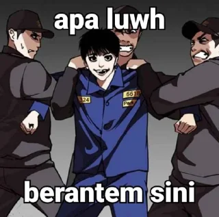 👊 emoji Lookism Telegram sticker 16 of 53