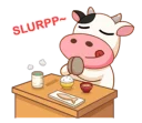 🍚 emoji Momo Cow 2 Telegram sticker 10 of 40