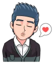 😘 emoji Soulmate @tikelku Telegram sticker 7 of 81