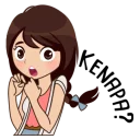 ❓ emoji About Alice @tikelku Telegram sticker 18 of 41