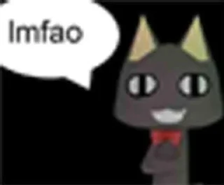 🐈‍⬛ emoji U cutie ugly Telegram sticker 22 of 30