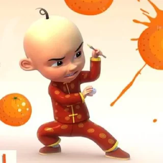 👥 emoji Upin Ipin 2 sungkem @foolssticker Telegram sticker 12 of 70