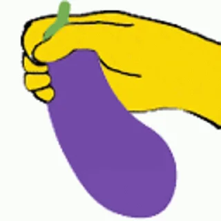 🍆 emoji 北京电报群/V-S1 @bjbjbj Telegram sticker 18 of 50