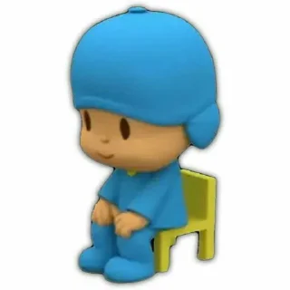 🥏 emoji pocoyo gemoy Telegram sticker 8 of 40