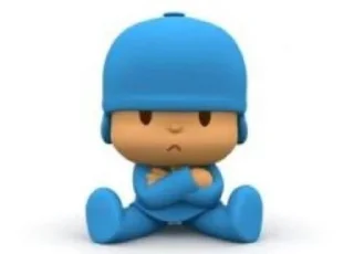 Sticker from pocoyo gemoy