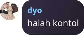 Sticker from dyo benci lo semua