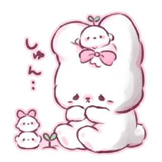 🐇 emoji 𖥻 ִ @chutespwie ▾ @bunniekooko ﹗֊  ꗃ   𓊔 Telegram sticker 18 of 41