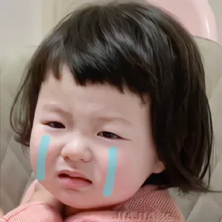 😭 emoji 小孩表情包点击 @shayudidibiaoqing Telegram sticker 24 of 28
