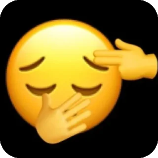 ✋ emoji emoji Telegram sticker 9 of 17