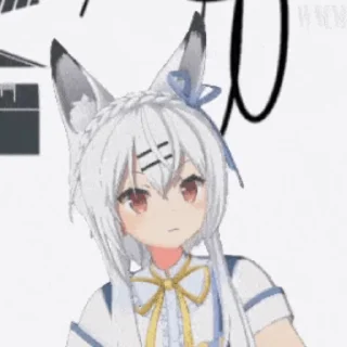 😨 emoji 鸫酱GIF vol.1 @tsugumi42 Telegram sticker 8 of 48