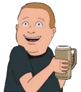 😛 emoji Bobby Hill Telegram sticker 17 of 22