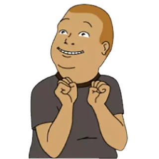 Sticker from Bobby Hill