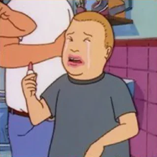 Sticker from Bobby Hill