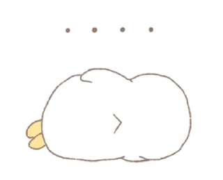 😑 emoji Cute duck Kuwak @waesticker Telegram sticker 14 of 25