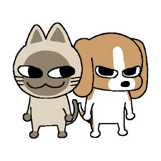 👬 emoji 暹罗厘普 更多贴纸 @riridoafflinks Telegram sticker 22 of 63