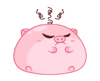 Sticker from Chubby Mochi Pig @bistic