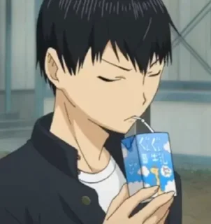 💫 emoji Kageyama Tobio by @anime_stickersidn Telegram sticker 12 of 116