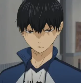💫 emoji Kageyama Tobio by @anime_stickersidn Telegram sticker 24 of 116