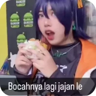 Sticker from Dawei Jualan Burger