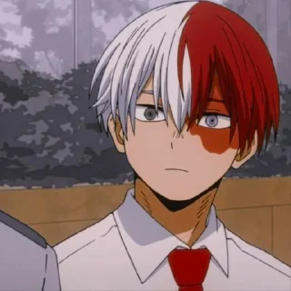 🔥 emoji Todoroki by @Stickerkeep Telegram sticker 8 of 20