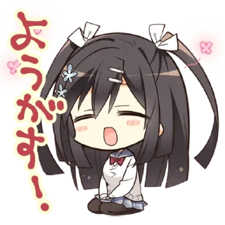 😊 emoji サノバウィッチ LINEスタンプ Telegram sticker 10 of 40