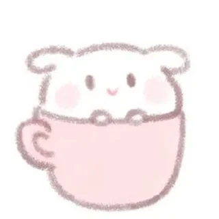 🙂 emoji 可爱兔 Telegram sticker 16 of 52