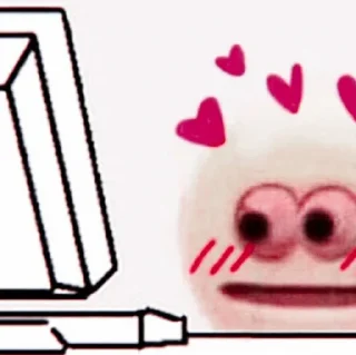 ☁️ emoji ᜊ ̣ 𝆬  թ𝆬𝗿ə̷𝘁ȶ̥ɏ 𝅄 @LuvStiker & @QueennyCrown Telegram sticker 14 of 90
