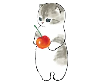 Sticker from dudul (kitten) @gmoue!