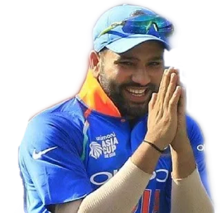 Sticker from ROHIT SHARMA with @THE_CRICKET_WORLD_NEWS